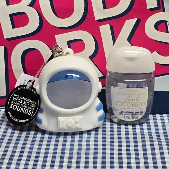 BBW Noise Making / Visor Moves Astronaut Pocketbac Holder & Fresh Getaway Refill - Picture 2 of 2